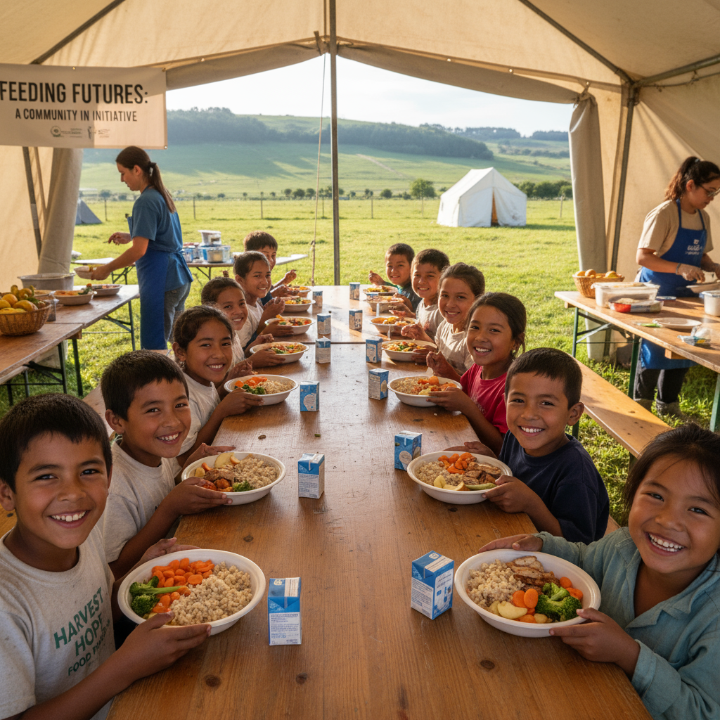 Children eating
